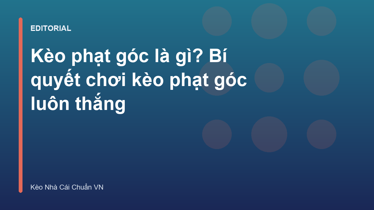 Người chơi đang phân tích kèo phạt góc trong trận đấu bóng đá