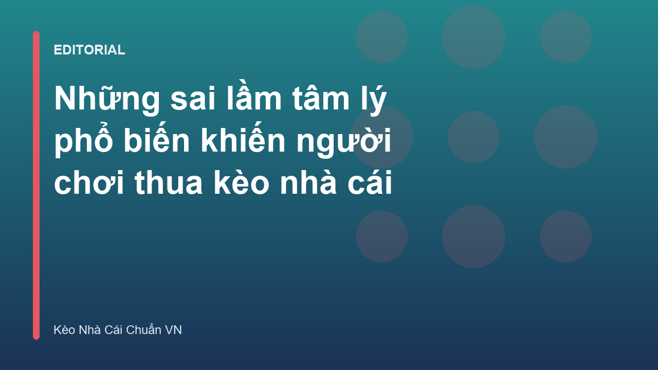 Người chơi bóng đá đang phân tích kèo với tâm lý không ổn định